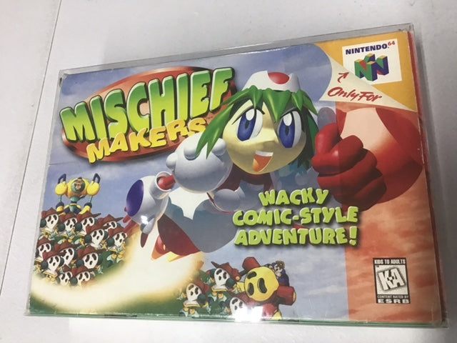 Rare Mischief Makers N64 Authentic Nintendo 64 Complete Video Game