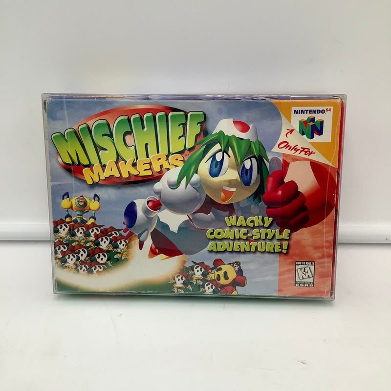 Rare Mischief Makers N64 Authentic Nintendo 64 Complete Video Game