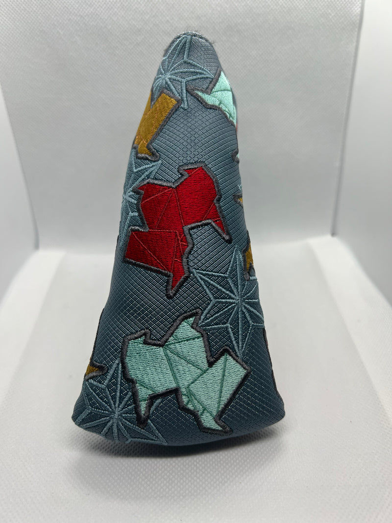 Scotty Cameron Tokyo Gallery Origami Golf Putter Cover Blue New