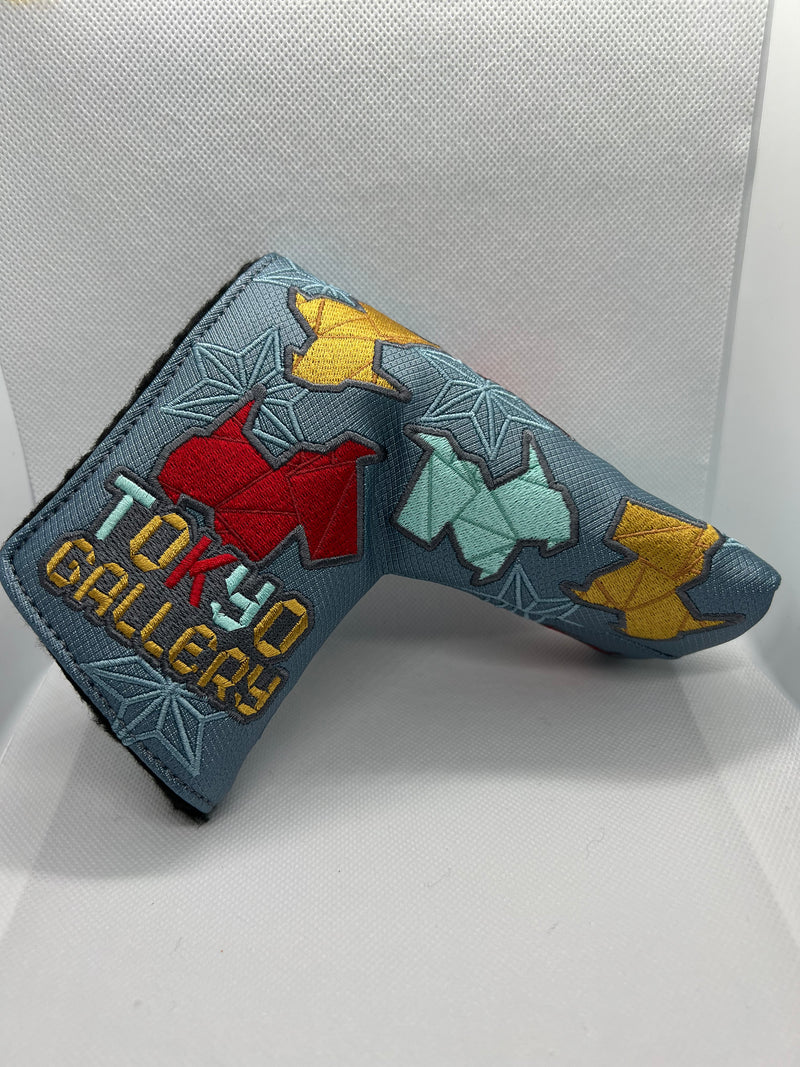 Scotty Cameron Tokyo Gallery Origami Golf Putter Cover Blue New