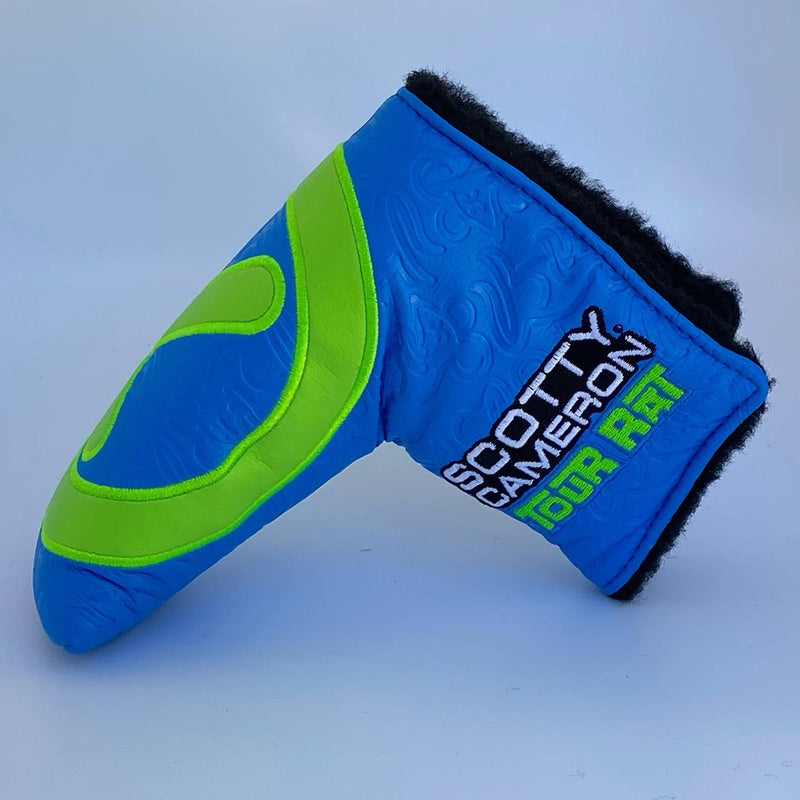 Scotty Cameron Tour Rat Blue Green Circle T CT Putter Headcover Head Cover