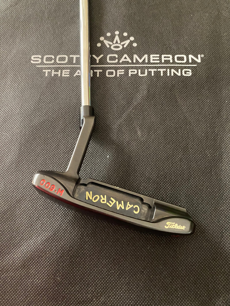 Scotty Cameron 009M Carbon Upside Down Stamping Jackpot Johnny CT Tour Only