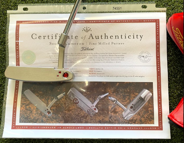 Scotty Cameron Tourtype Masterful with Centerdot Circle T Tour Use Only Putter