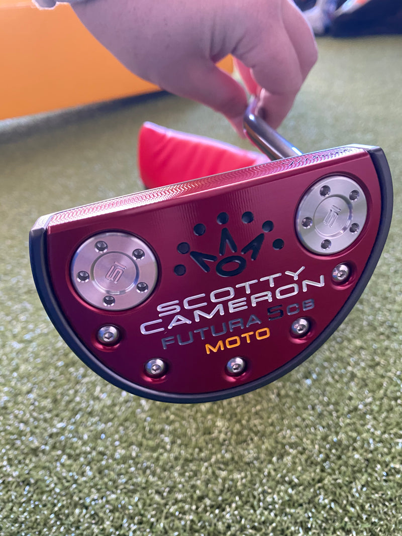 Scotty Cameron Futura 5CB MOTO Plus 34.5 RH Red Black 2020 Limited Release