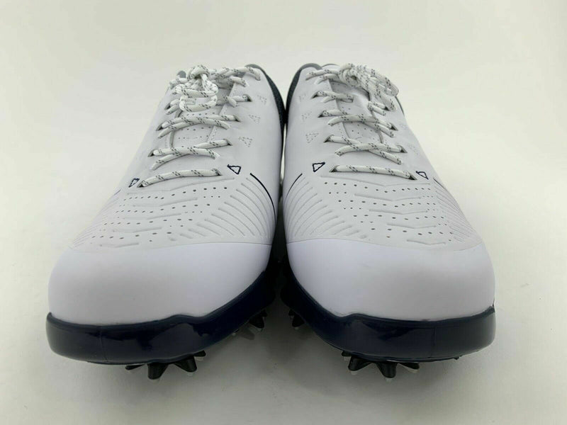 Under Armour Spieth 2 Golf Shoes Men's Size 8 White Navy Gore-Tex 3000165 101