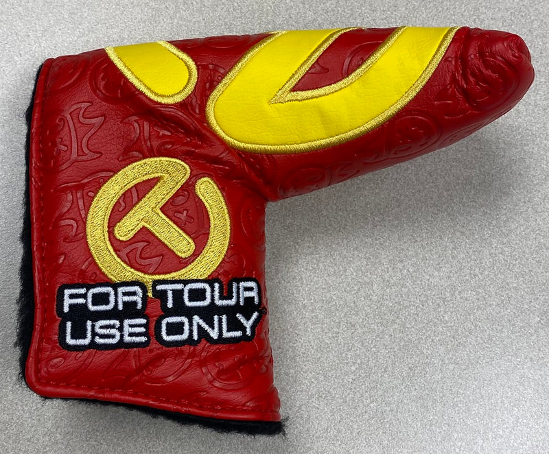 Scotty Cameron Red/Yellow Hot Head Harry Blade Tour Cover