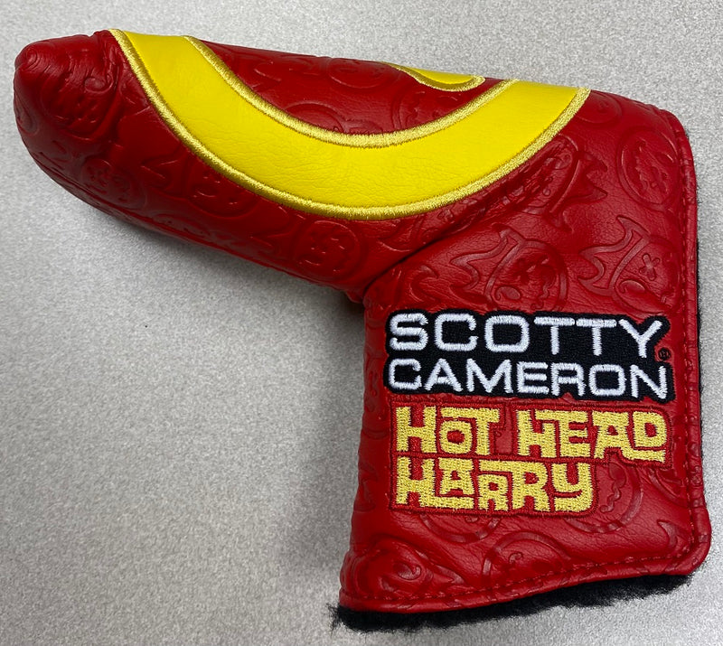 Scotty Cameron Red/Yellow Hot Head Harry Blade Tour Cover