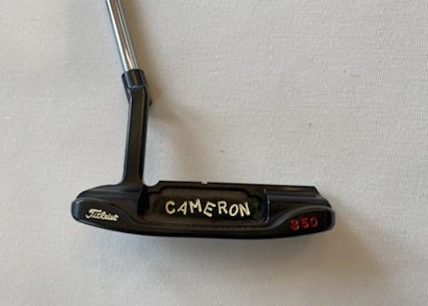 Scotty Cameron 009M Carbon Black Finish Jackpot Johnny Circle T Stamps Tour Only