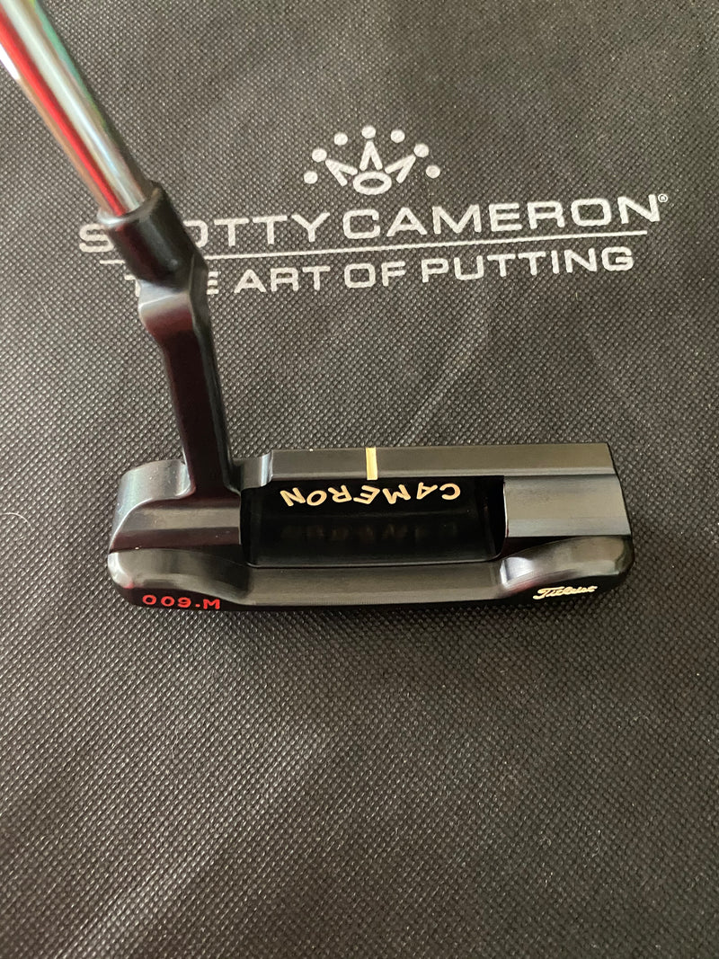 Scotty Cameron 009M Carbon Upside Down Stamping Jackpot Johnny CT Tour Only