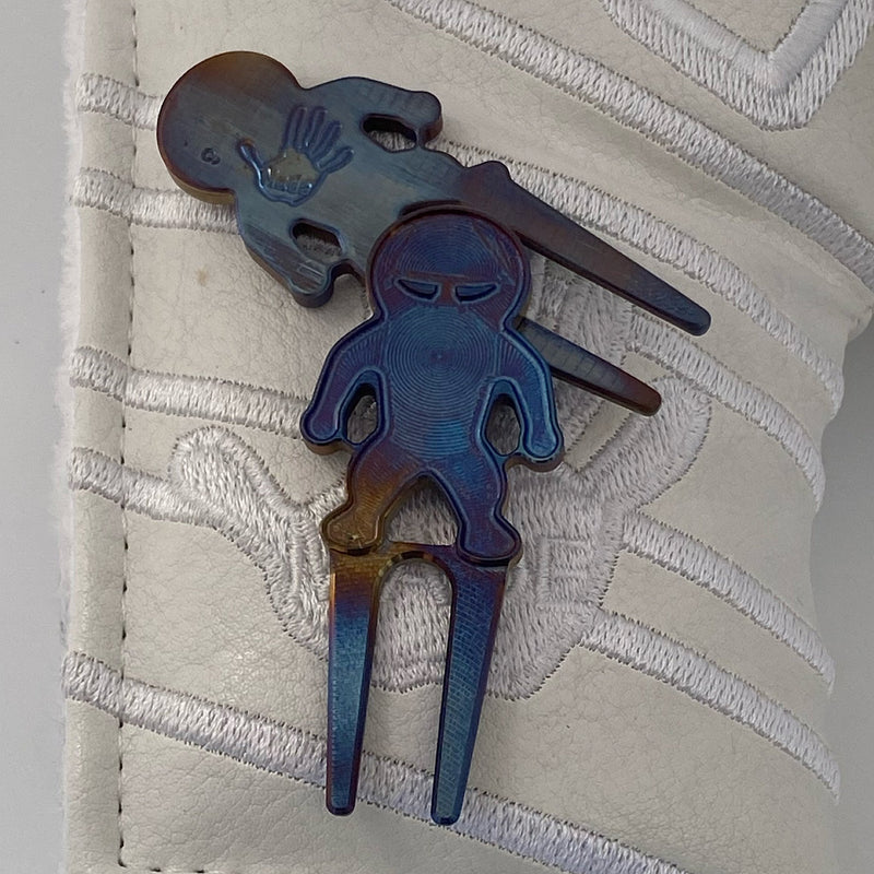 Handmade Golf WRX Ninja Divot Tool 1 of 12