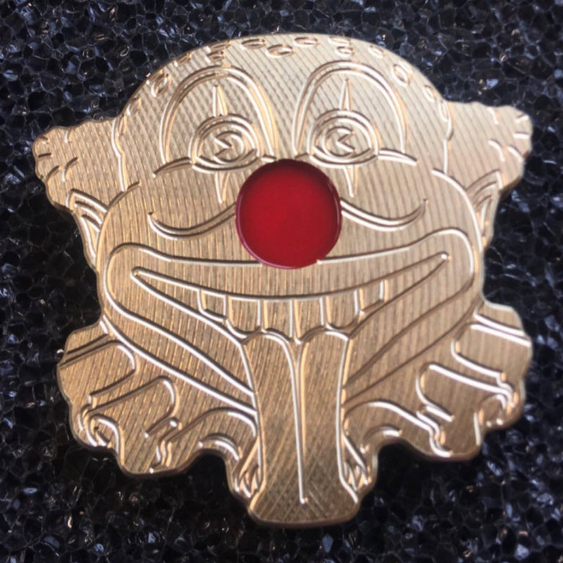 Handmade Happy Gilmore Special Red Nose Clown Golf Ball Marker