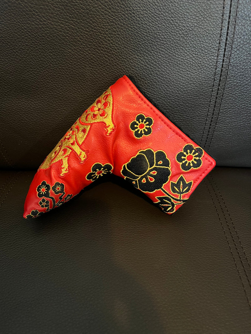 Patrick Gibbons Handmade Chinese New Year Prototype 1 of 1 Putter Cover