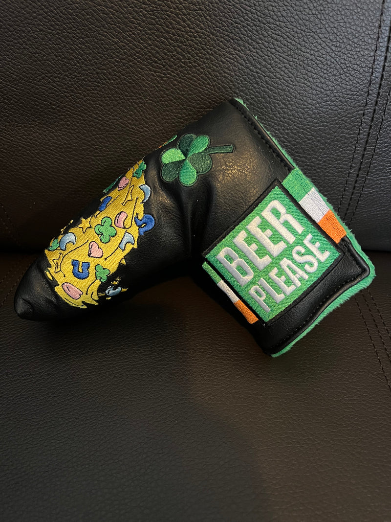 Patrick Gibbons Handmade Lucky Charms Black Prototype 1 of 1 Putter Cover