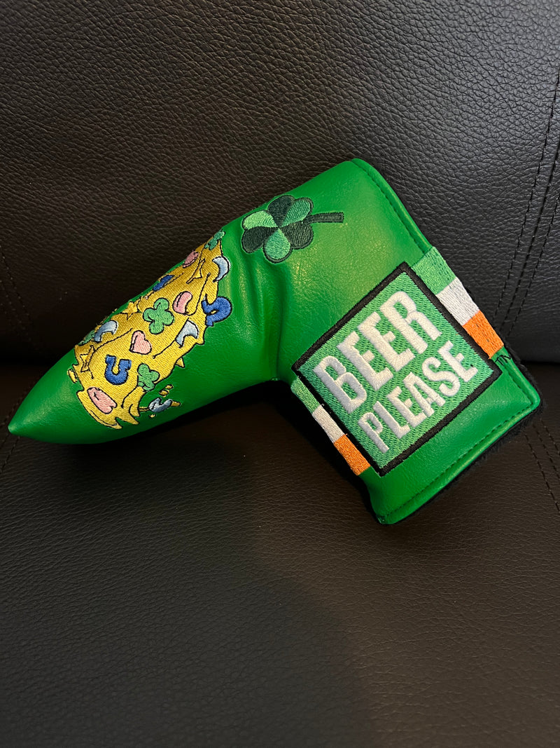 Patrick Gibbons Handmade Lucky Charms Green Prototype 1 of 1 Putter Cover