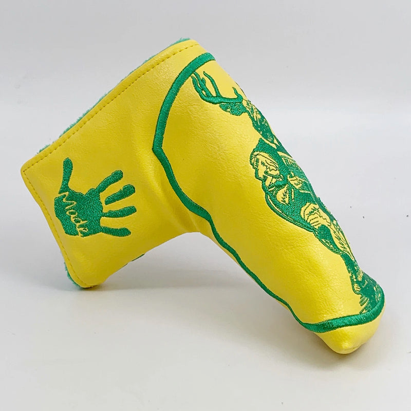 Patrick Gibbons Handmade John Deere Yellow/Green Putter Cover