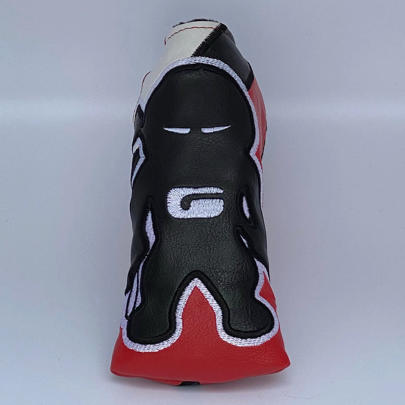 Patrick Gibbons Handmade Red Golf WRX Ninja Putter Cover