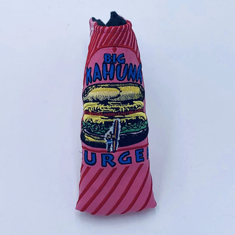 Patrick Gibbons Handmade Big Kahuna Black and Pink Strawberry Putter Cover