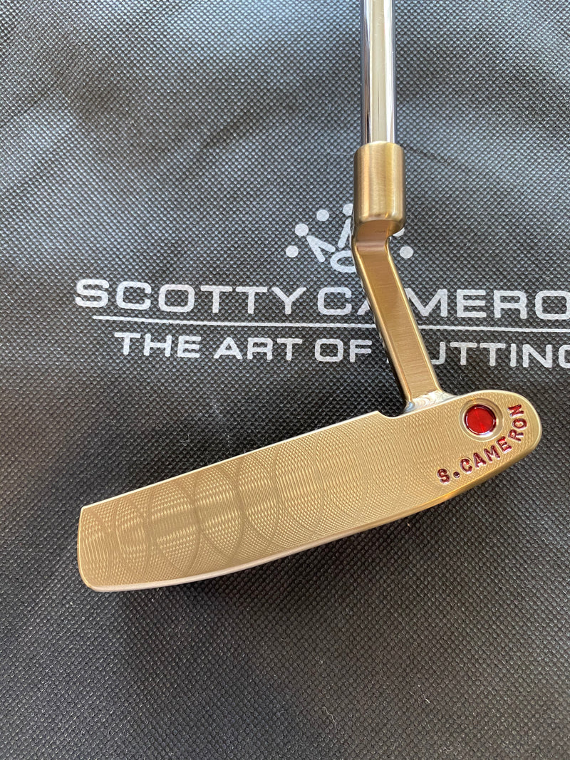 Scotty Cameron 009 Masterful GSS in Chromatic Bronze with Big Tour Dot and Acushnet Stamp.