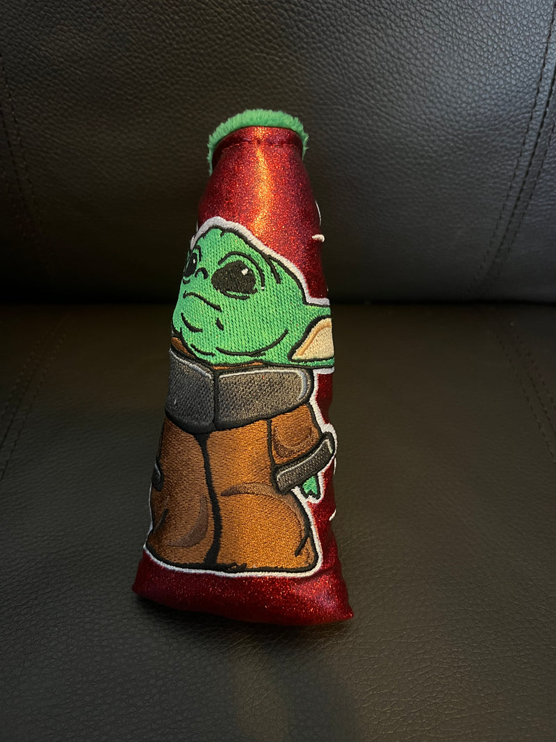 Patrick Gibbons Handmade Yoda 2.0 Red Prototype 1 of 1 Putter Cover