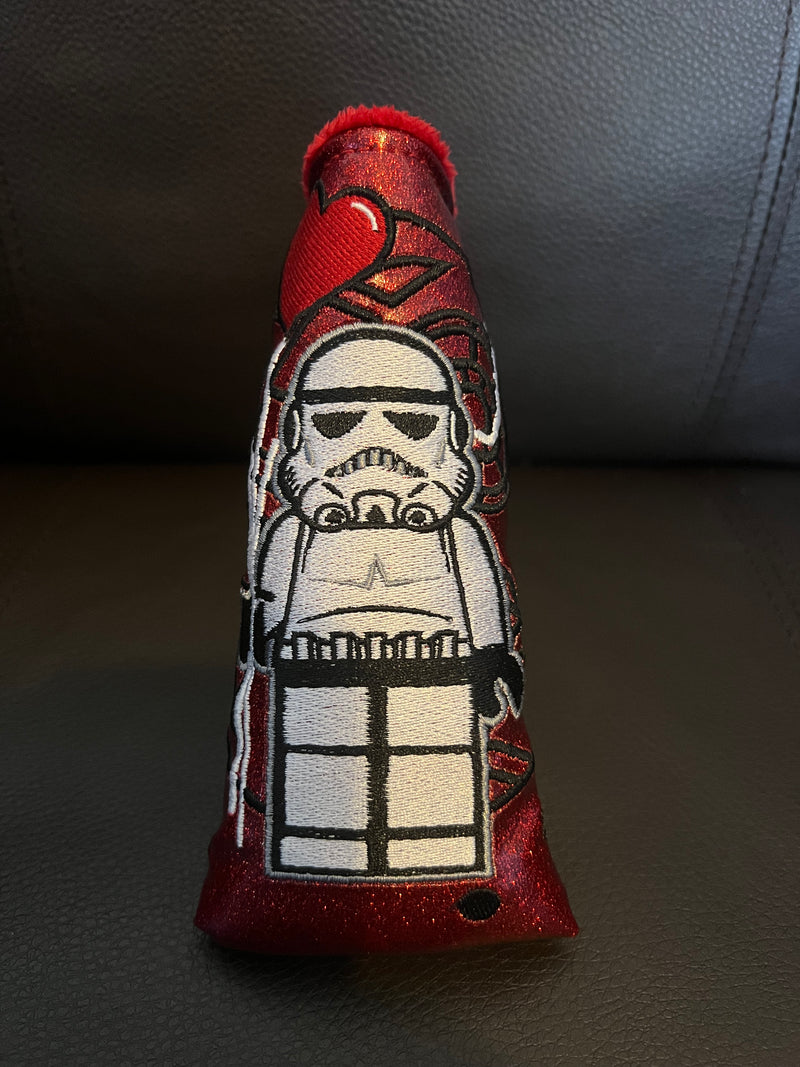 Patrick Gibbons Handmade V-Day Storm Trooper Red Special Putter Cover