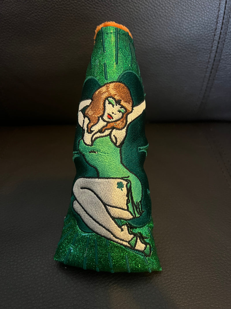 Patrick Gibbons Handmade Green Lady Luck Special Putter Cover