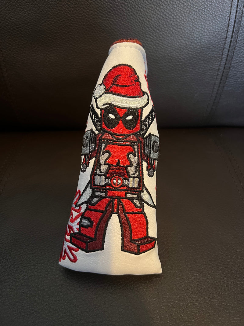 Patrick Gibbons Handmade Deadpool Christmas Special Putter Cover