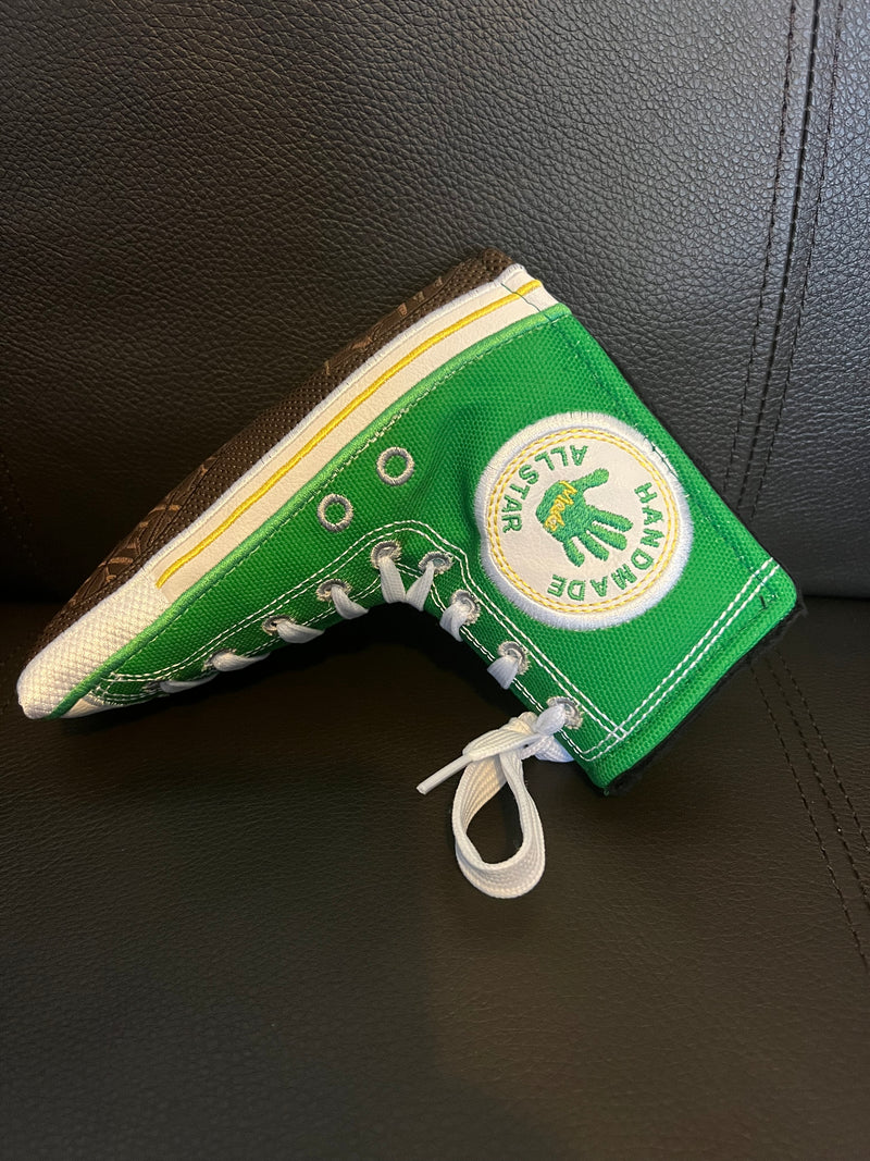 Patrick Gibbons Handmade Converse Green St Patricks Day Putter Cover