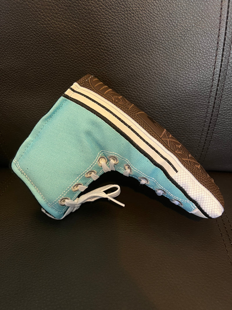 Patrick Gibbons Handmade Converse Tiffany Blue Chuck Taylor Putter Cover