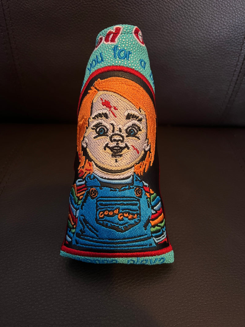 Patrick Gibbons Handmade Blue Chucky Prototype 1 of 1 Putter Cover