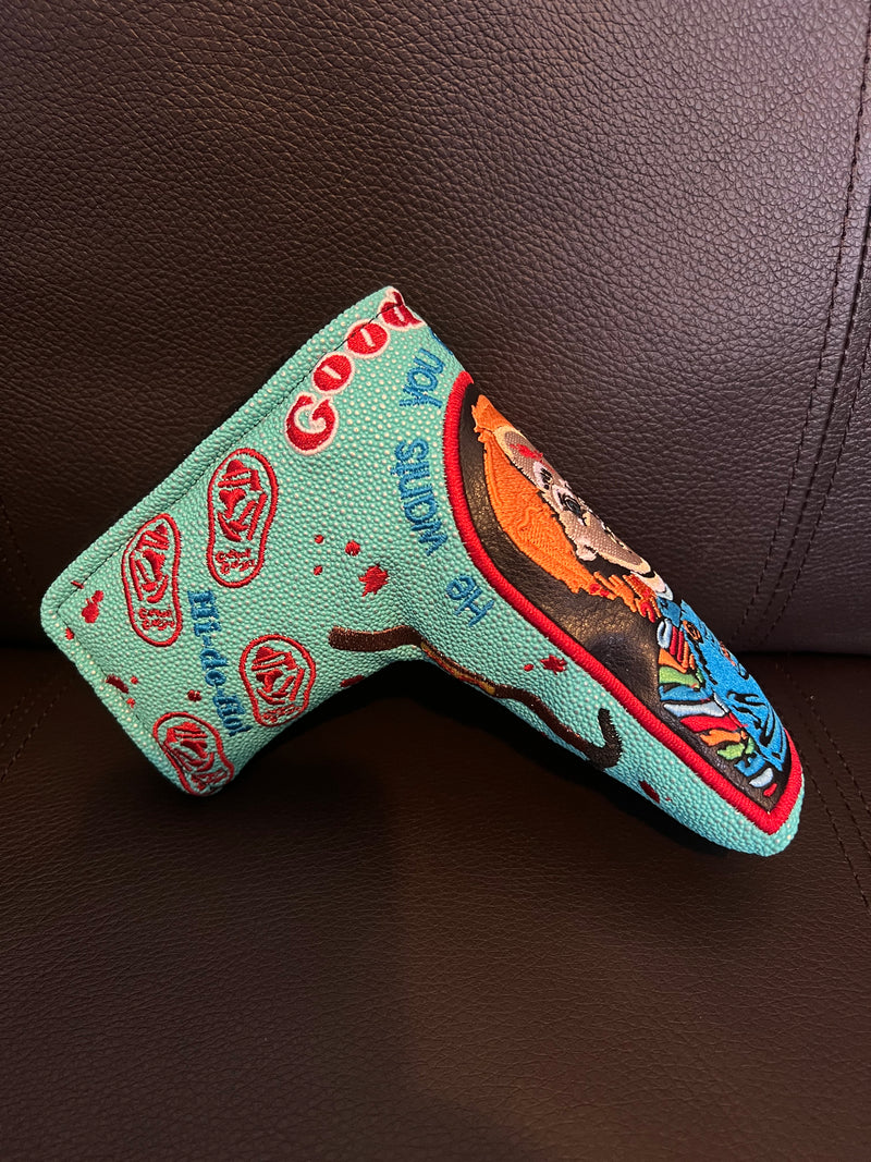 Patrick Gibbons Handmade Blue Chucky Prototype 1 of 1 Putter Cover