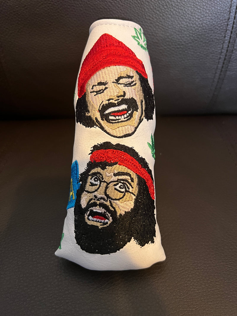 Patrick Gibbons Handmade White Cheech Prototype Putter Cover