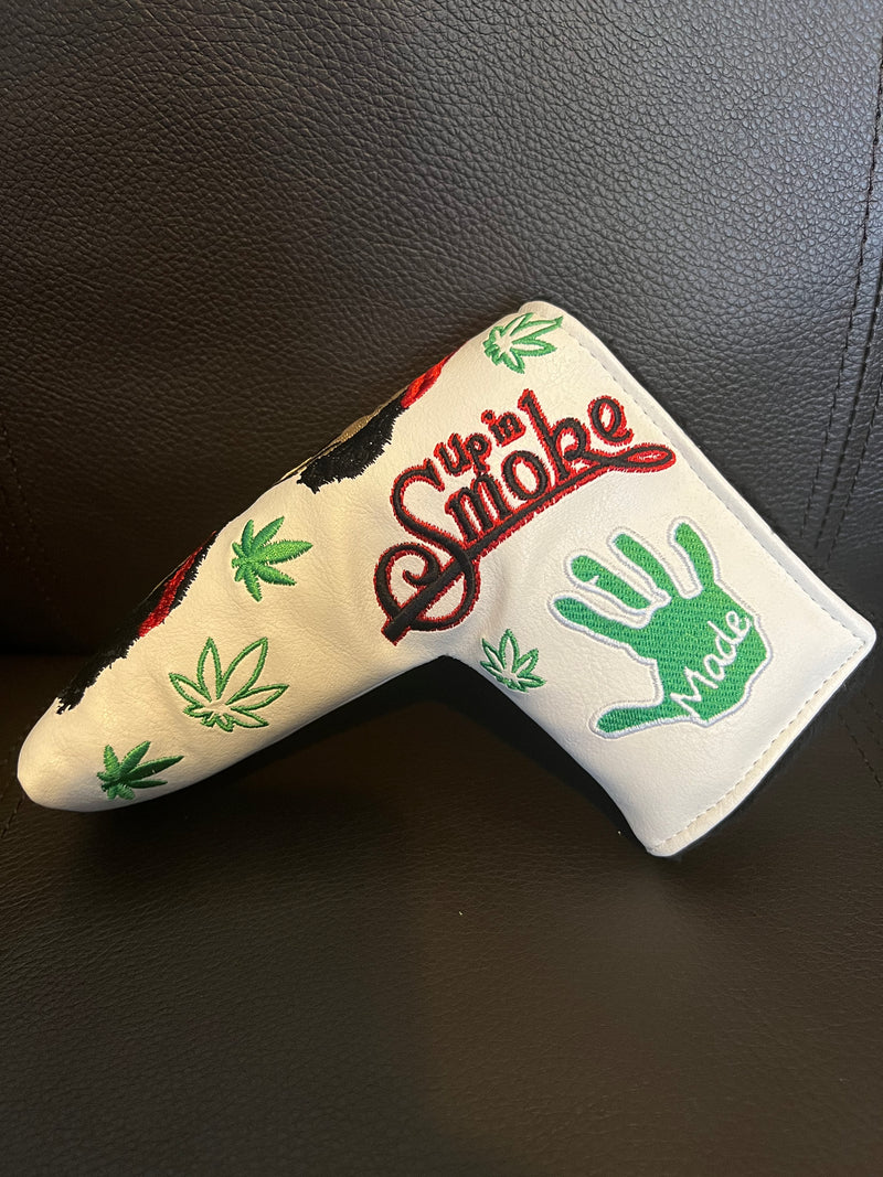 Patrick Gibbons Handmade White Cheech Prototype Putter Cover