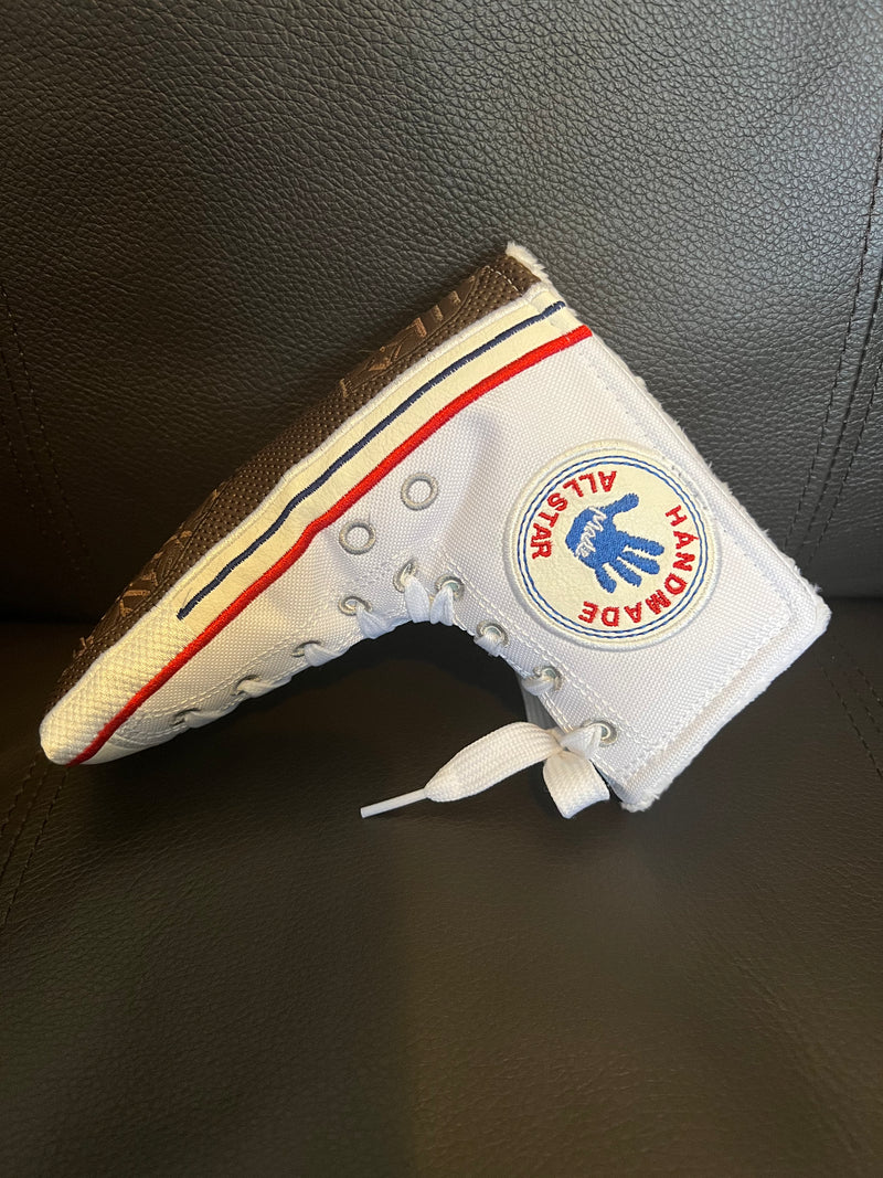 Patrick Gibbons Handmade Converse White Chuck Taylor Putter Cover