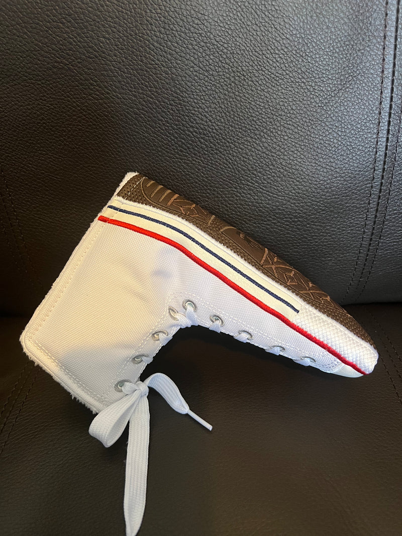 Patrick Gibbons Handmade Converse White Chuck Taylor Putter Cover