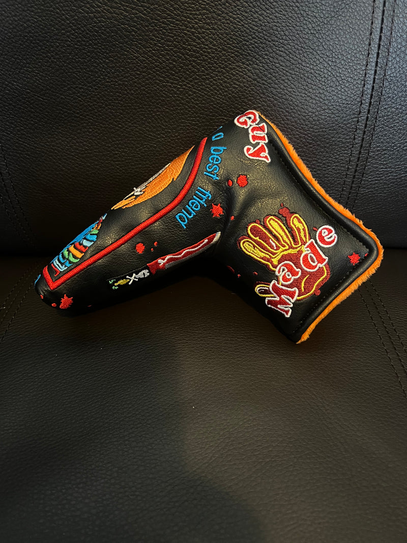 Patrick Gibbons Handmade Black Child's Play Chucky Special Putter Cover