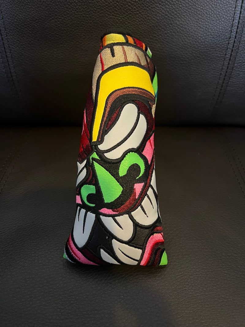 Patrick Gibbons Handmade Tiki 3.0 Green Prototype 1 of 1 Putter Cover