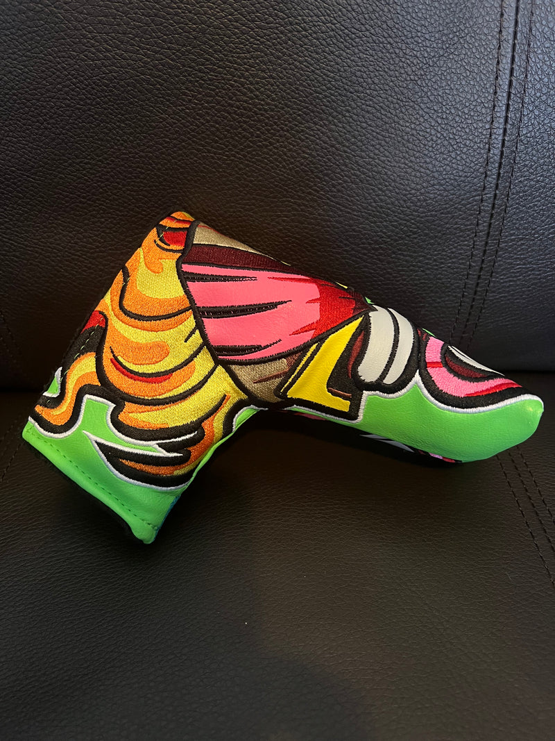 Patrick Gibbons Handmade Tiki 3.0 Green Prototype 1 of 1 Putter Cover