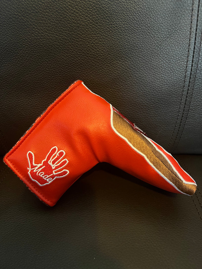 Patrick Gibbons Handmade Red Space Jam Prototype 1 of 1 Putter Cover