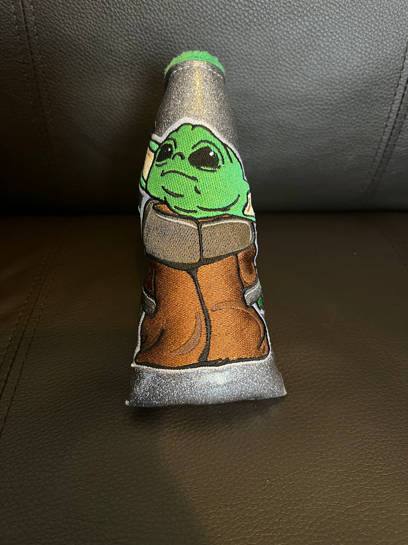 Patrick Gibbons Handmade Yoda 2.0 Silver Prototype 1 of 1 Putter Cover