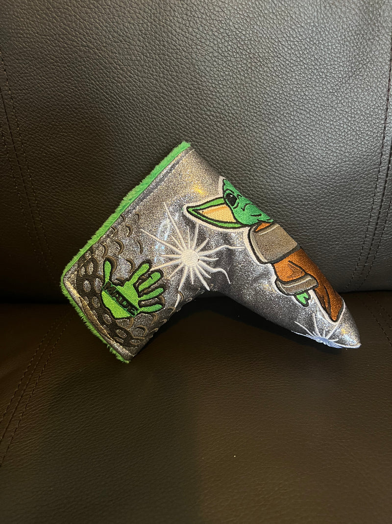 Patrick Gibbons Handmade Yoda 2.0 Silver Prototype 1 of 1 Putter Cover