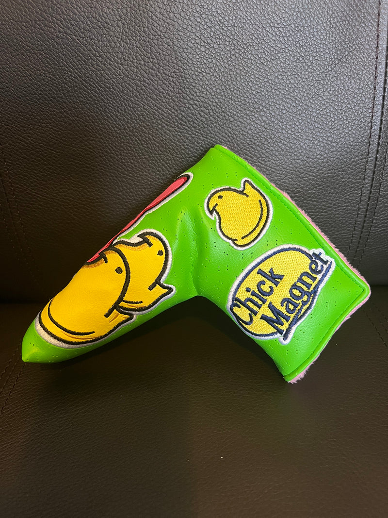 Patrick Gibbons Handmade Peeps 2.0 Green Prototype 1 of 1 Putter Cover