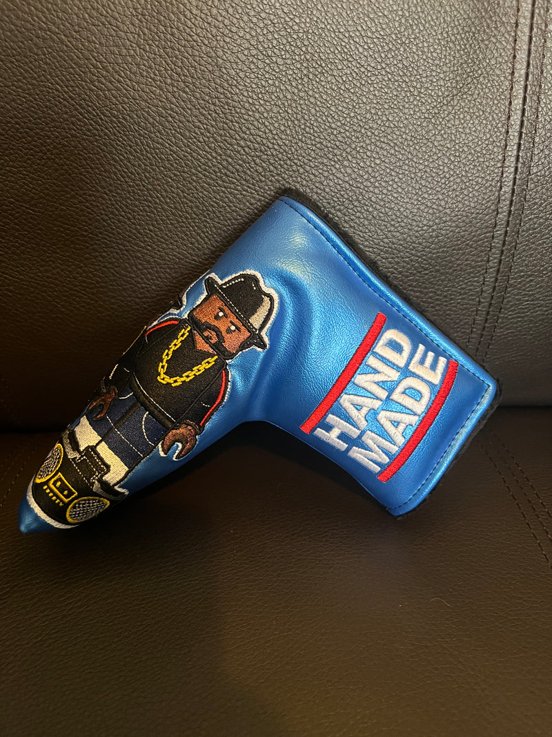 Patrick Gibbons Handmade Run DMC Blue Prototype 1 of 1 Putter Cover