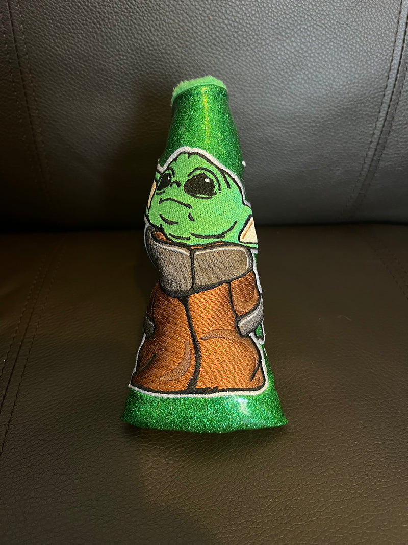 Patrick Gibbons Handmade Yoda 2.0 Green Prototype 1 of 1 Putter Cover