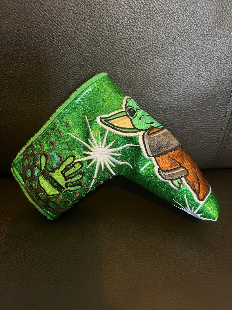 Patrick Gibbons Handmade Yoda 2.0 Green Prototype 1 of 1 Putter Cover