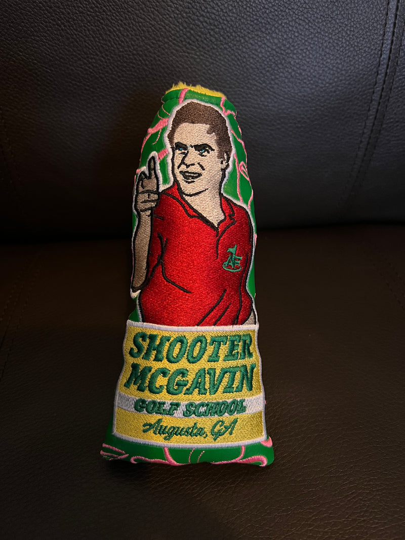 Patrick Gibbons Handmade Shooter McGavin Special Putter Cover