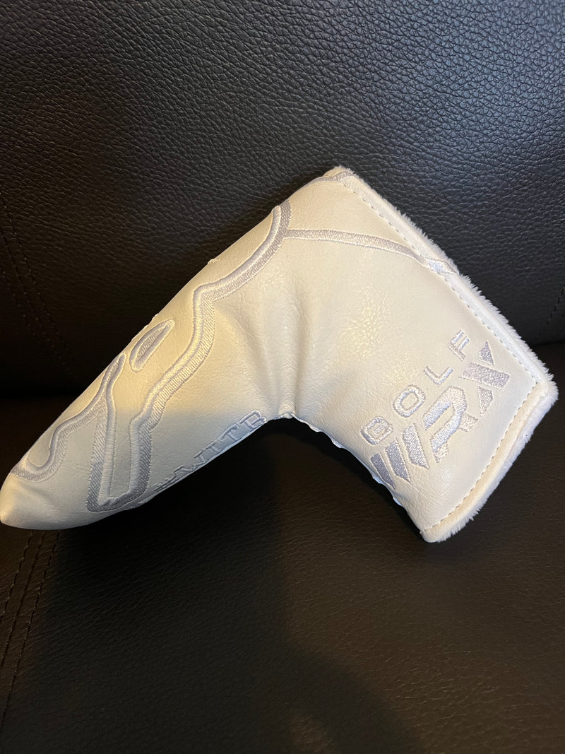 Patrick Gibbons Handmade White 1 of 5 Golf WRX Ninja Special Putter Cover