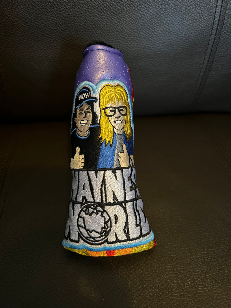 Patrick Gibbons Handmade Waynes World Purple Prototype 1 of 1 Putter Cover