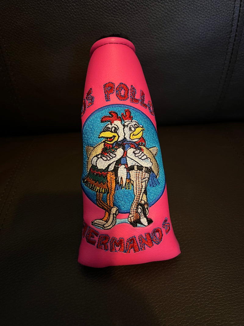 Patrick Gibbons Handmade Pink Los Pollos Hermanos Prototype 1 of 1 Putter Cover