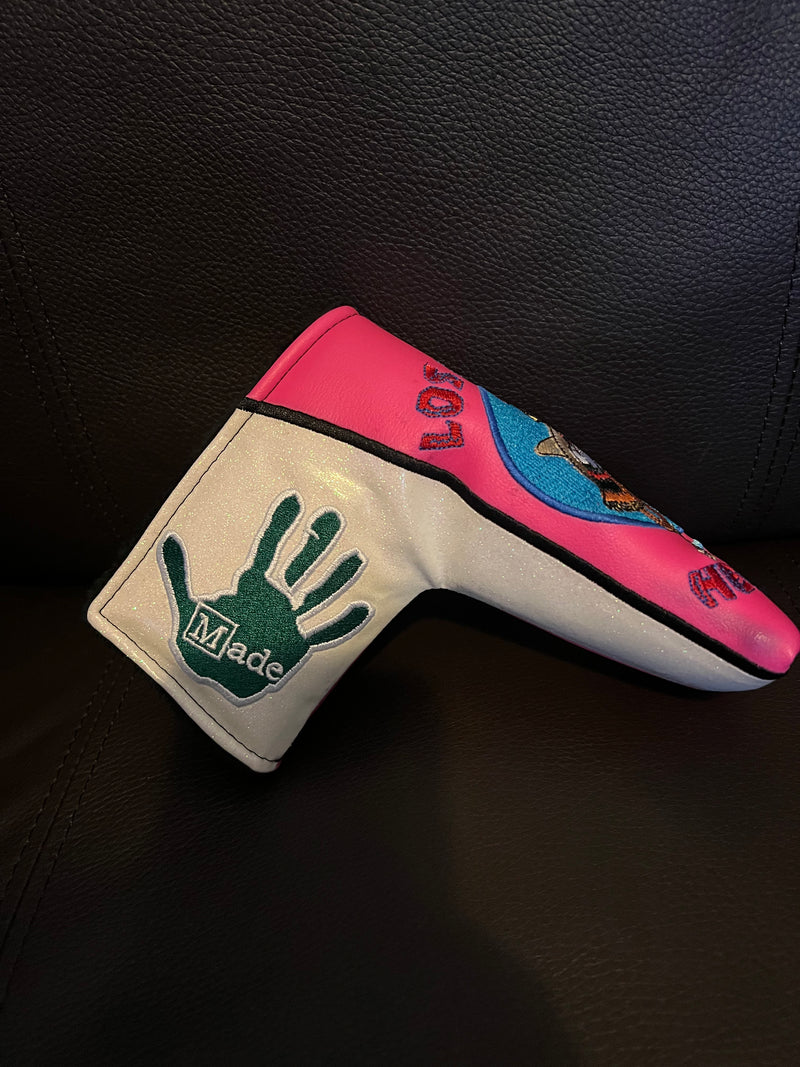 Patrick Gibbons Handmade Pink Los Pollos Hermanos Prototype 1 of 1 Putter Cover