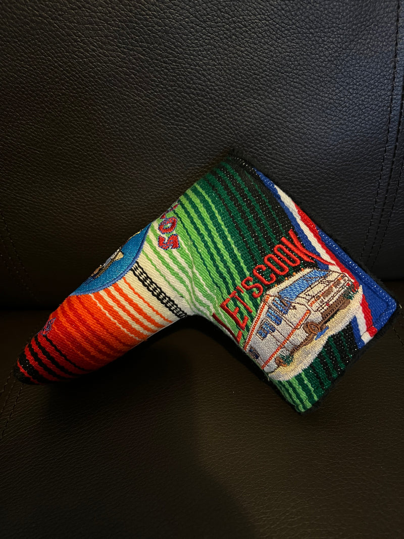 Patrick Gibbons Handmade Breaking Bad Los Pollos 2.0 Green/Orange Putter Cover